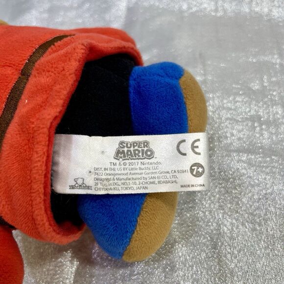 Super Mario Brothers "Shy Guy" Plush 2017 Nintendo 6” Little Buddy Toy - Picture 4 of 6